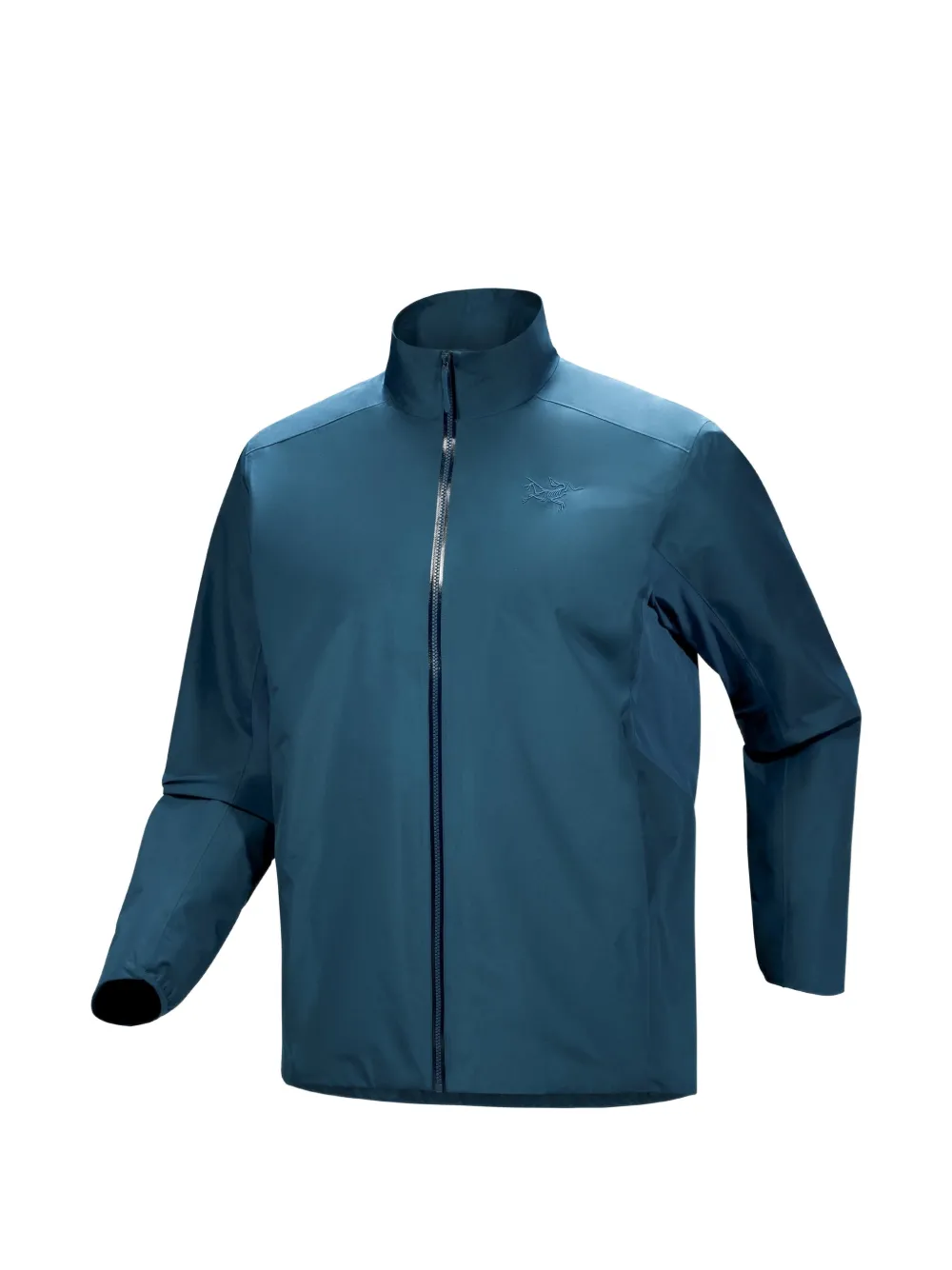 Arc'teryx logo-embroidered zip-up jacket - Blau