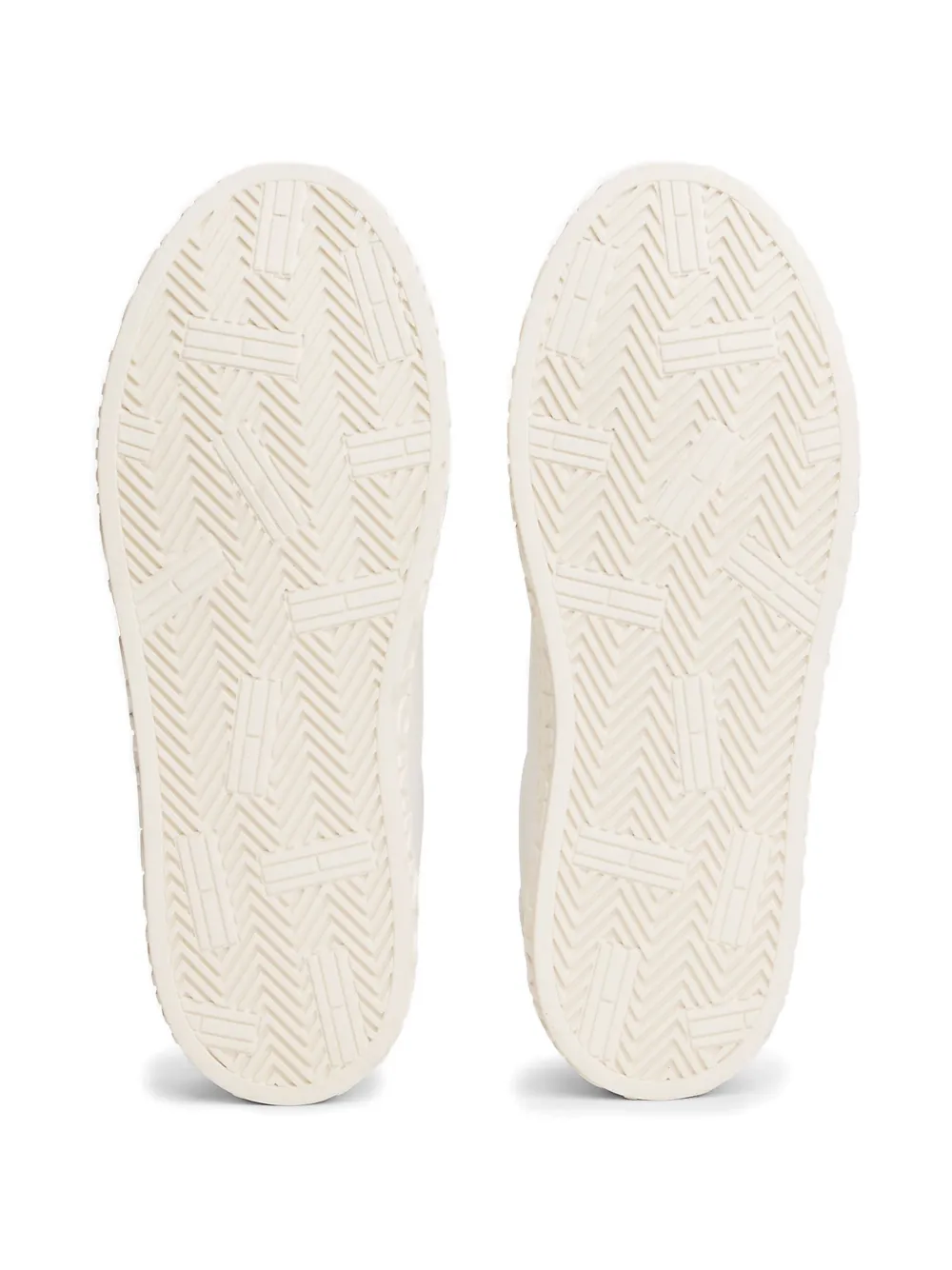 Tommy Jeans logo-detail low-top sneakers Wit