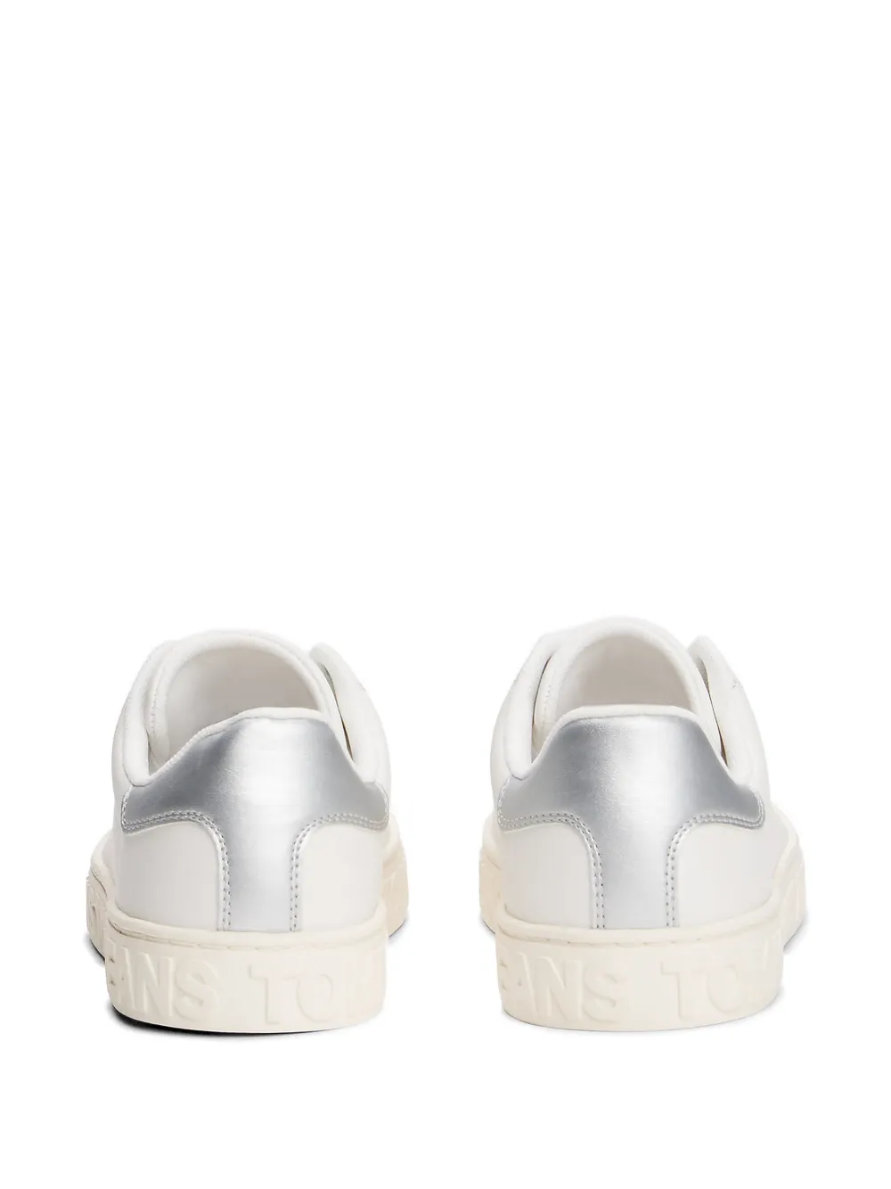 Tommy Jeans logo-detail low-top sneakers Wit