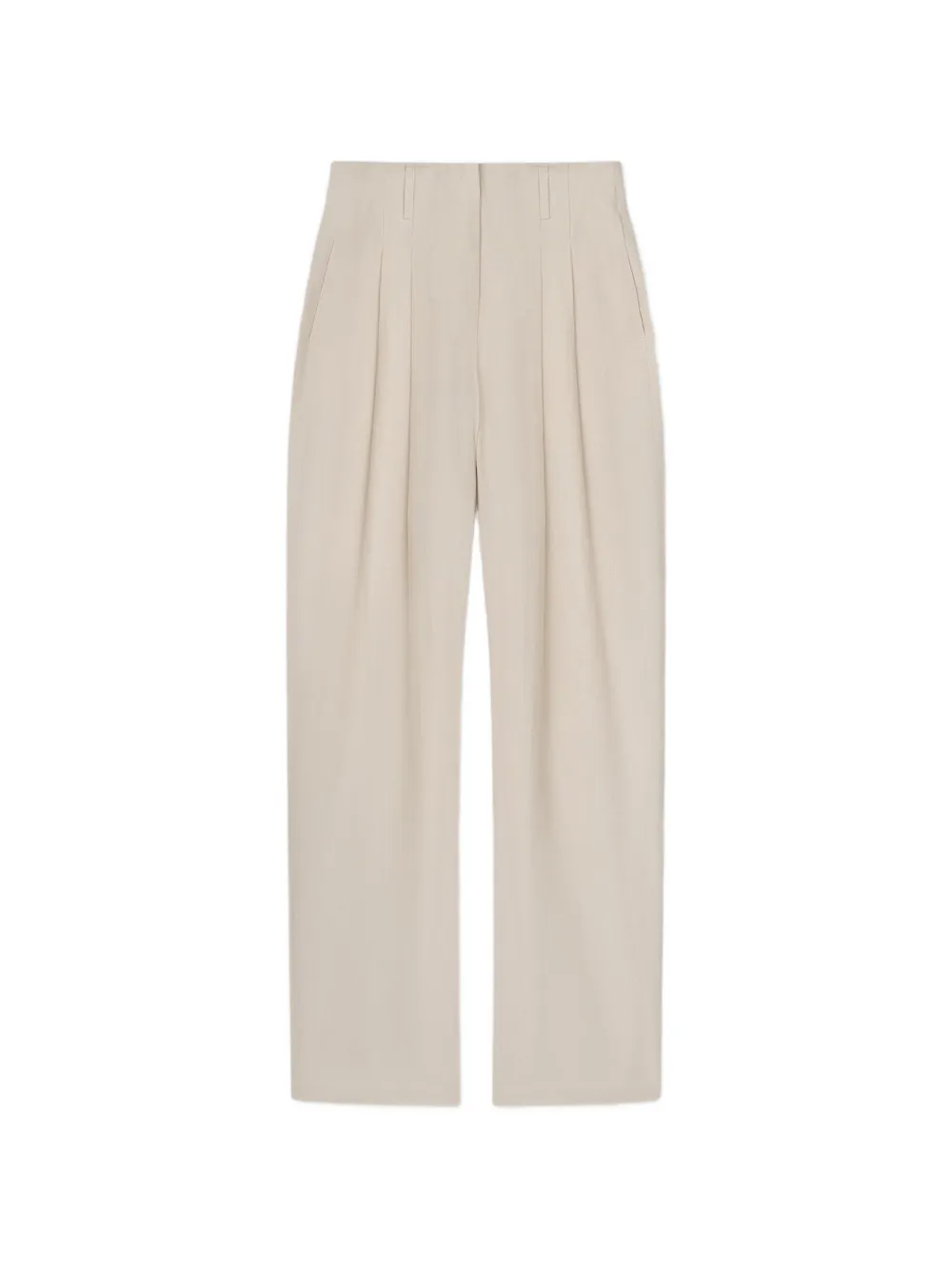 Nanushka Hettie pleated barrel-leg trousers - Neutrals