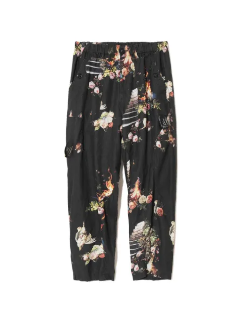 Undercover graphic-print trousers