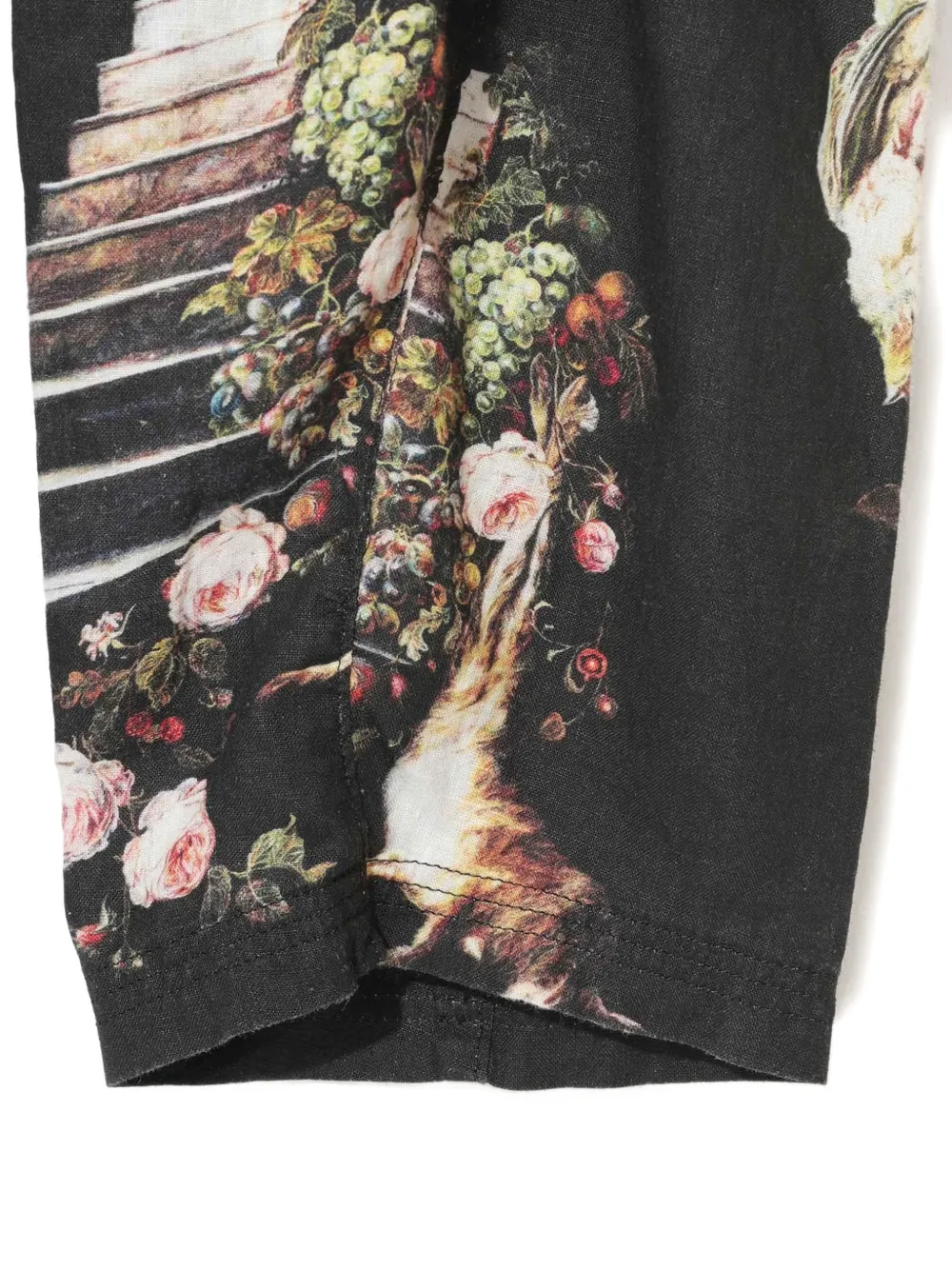 Undercover Broek met grafische print Zwart
