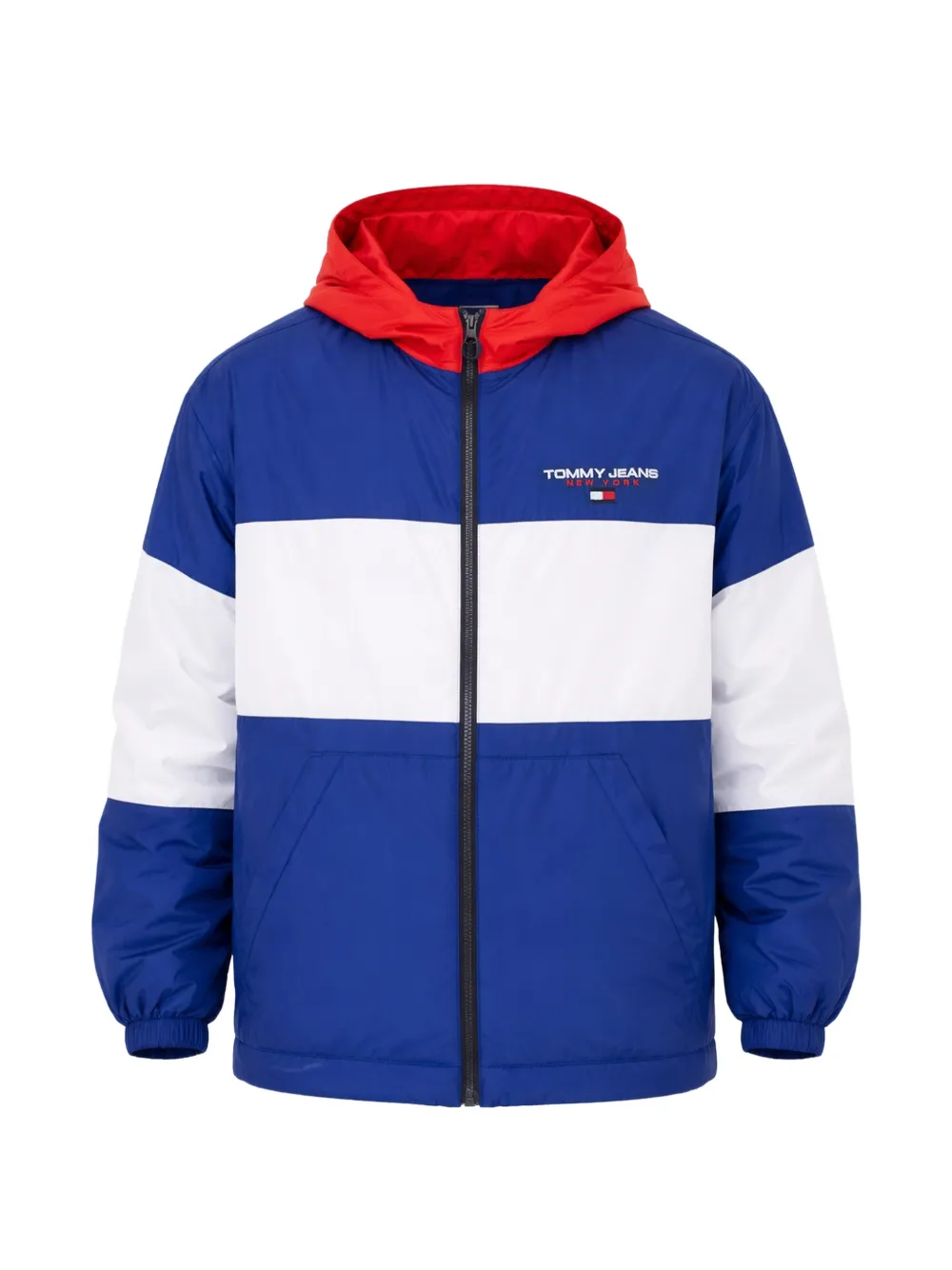 Tommy Hilfiger reversible colour-block jacket - Blu