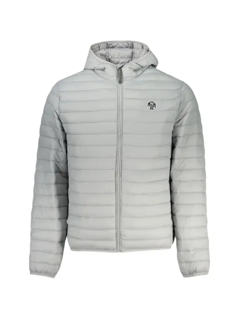 North Sails quilted hooded jacket