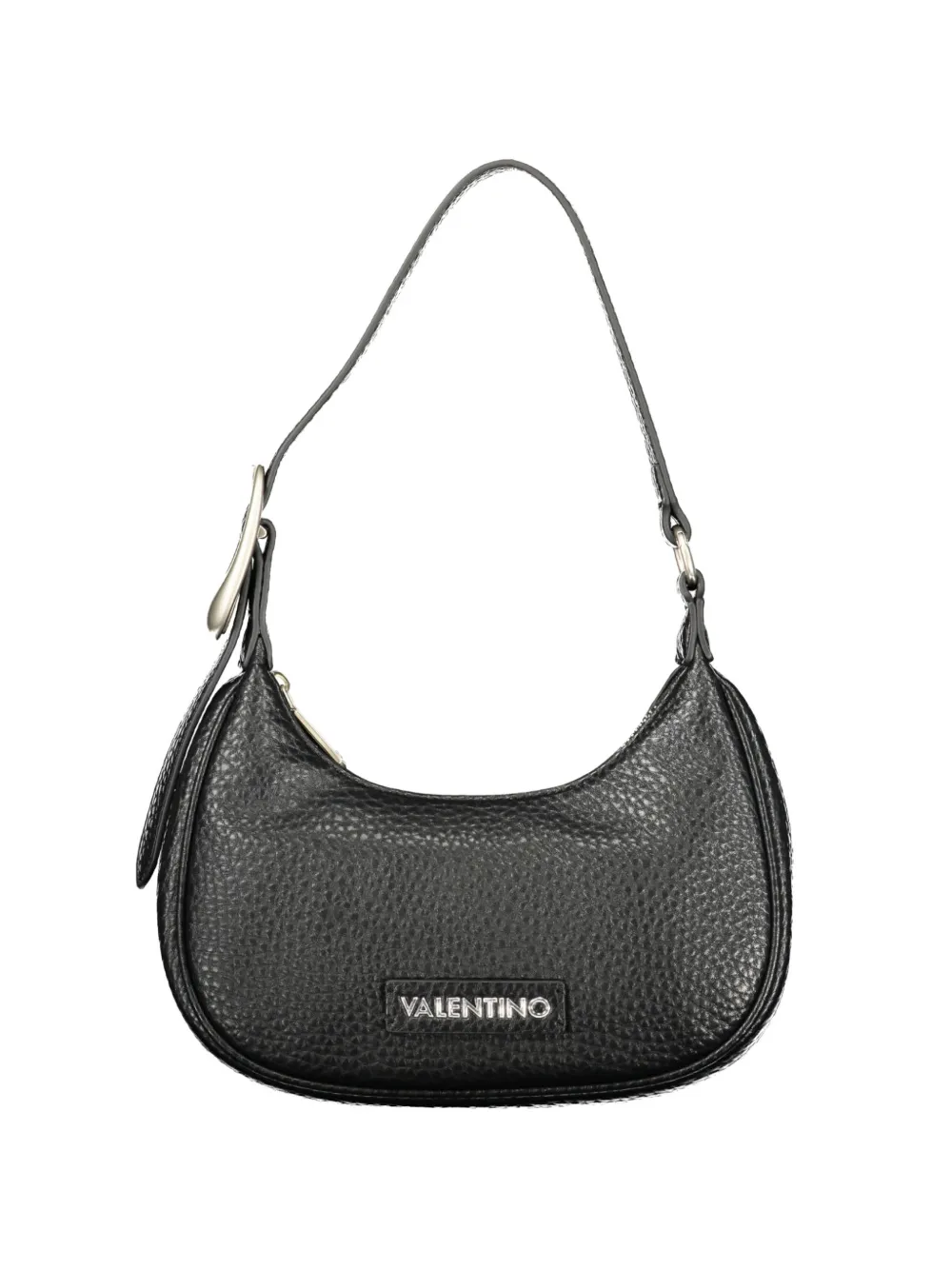MARIO VALENTINO Willowy buckle-detail tote bag - Nero