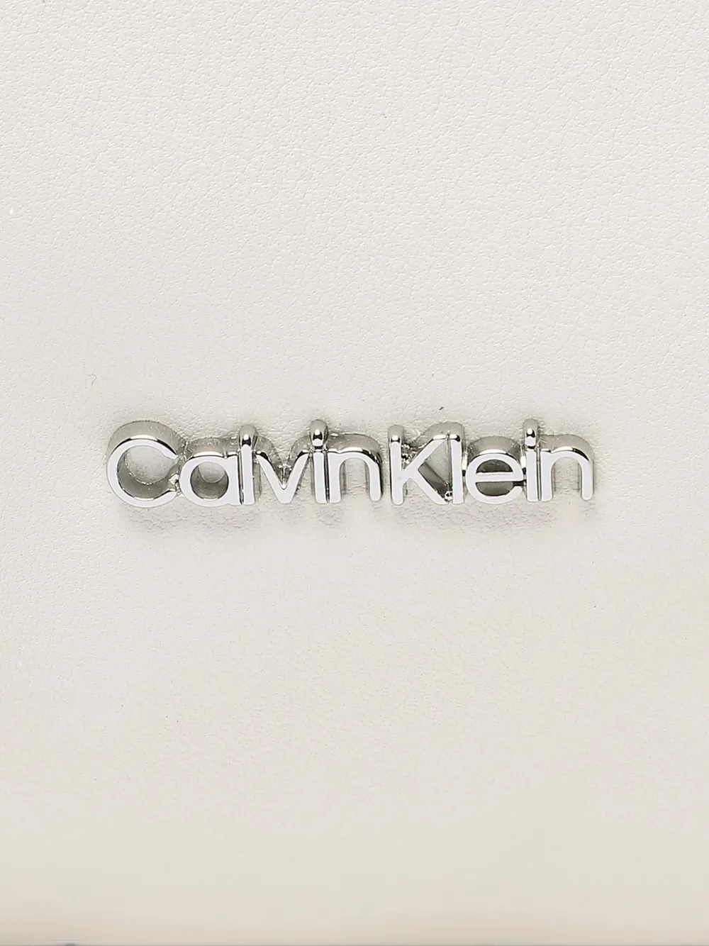 Calvin Klein shopper met geknoopt bandje Beige