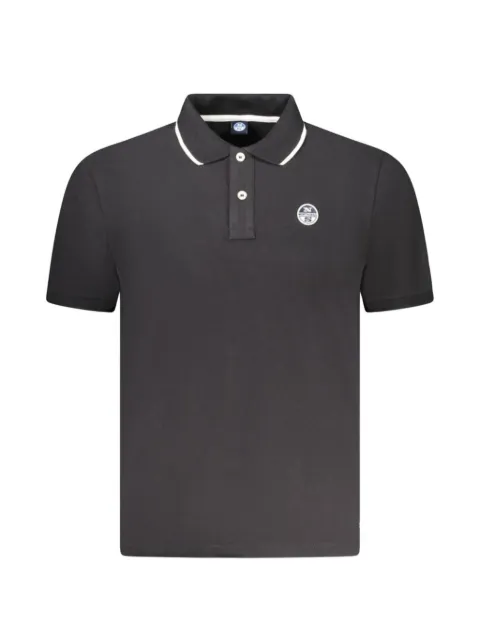 North Sails logo-patch polo shirt