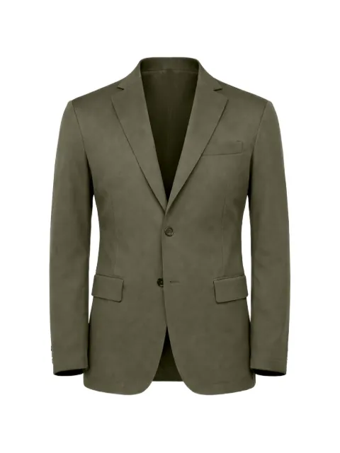 Corneliani single-breasted flap-pocket blazer