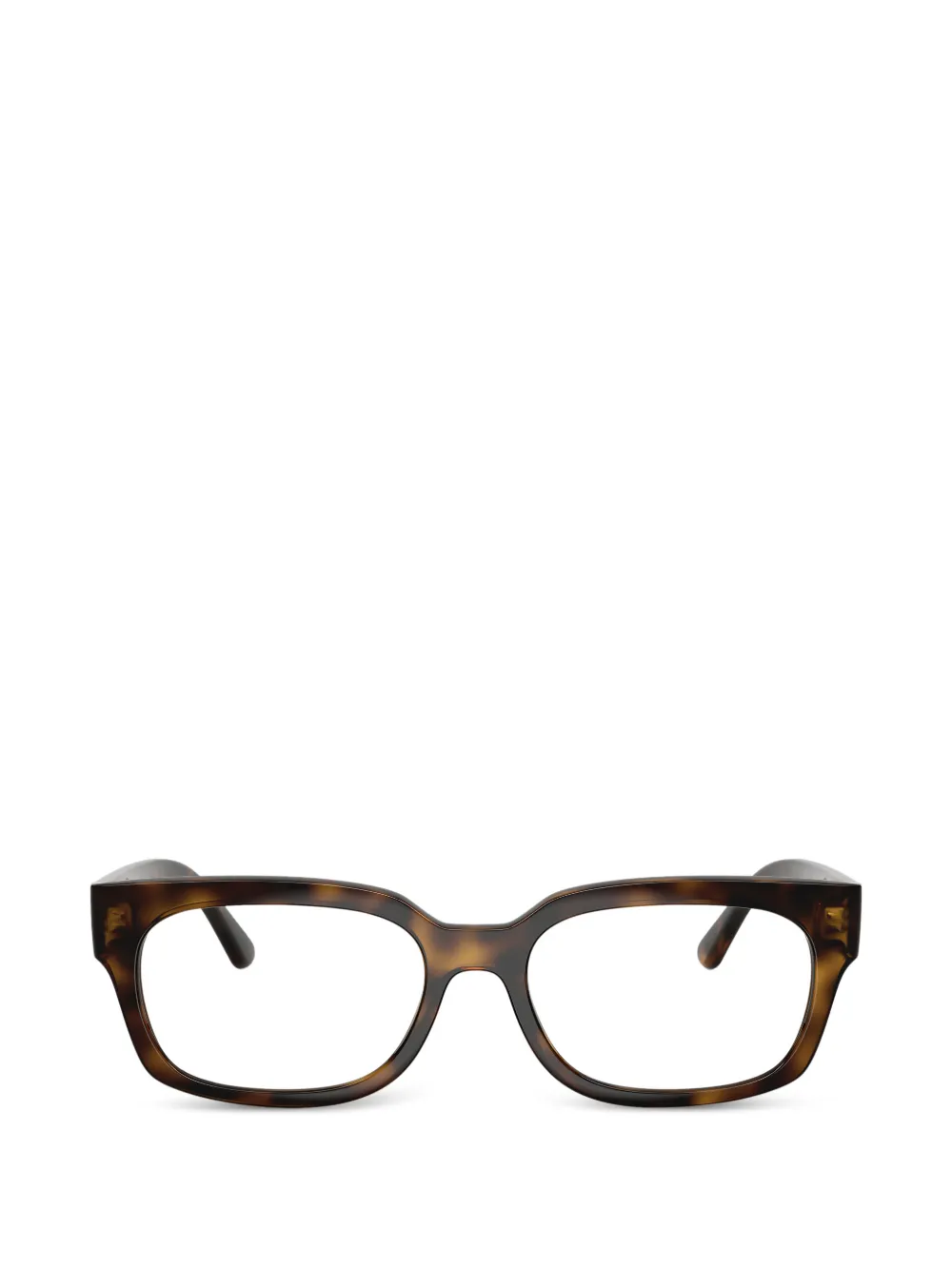 Vogue Eyewear Tortoiseshell-effect Rectangle-frame Glasses In Brown