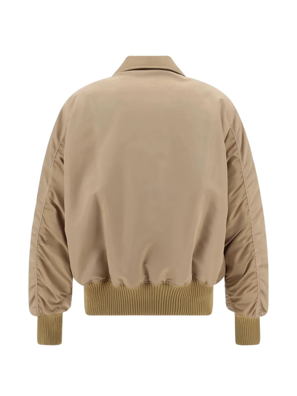 Palm Angels Bomberjack met geborduurd logo Beige