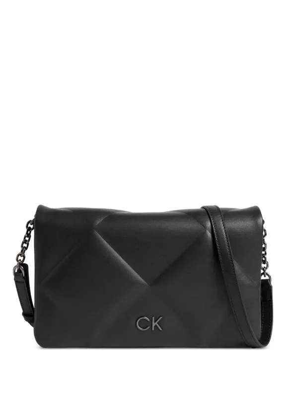 Calvin Klein キルティング ショルダーバッグ | ブラック | FARFETCH JP