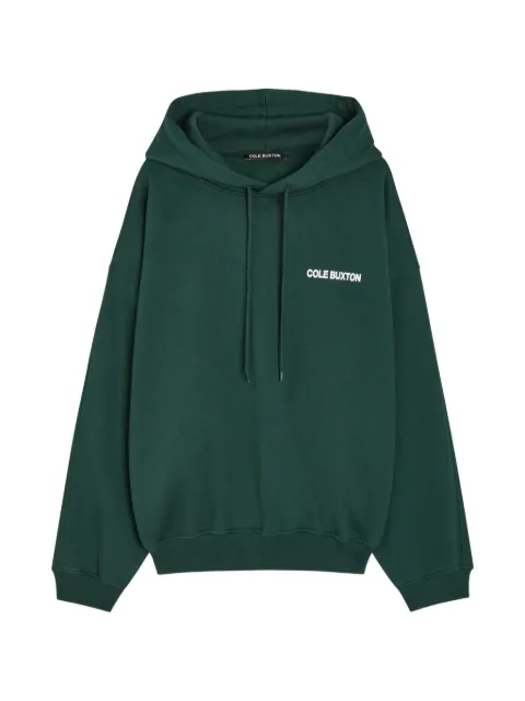 COLE BUXTON logo-print drawstring hoodie