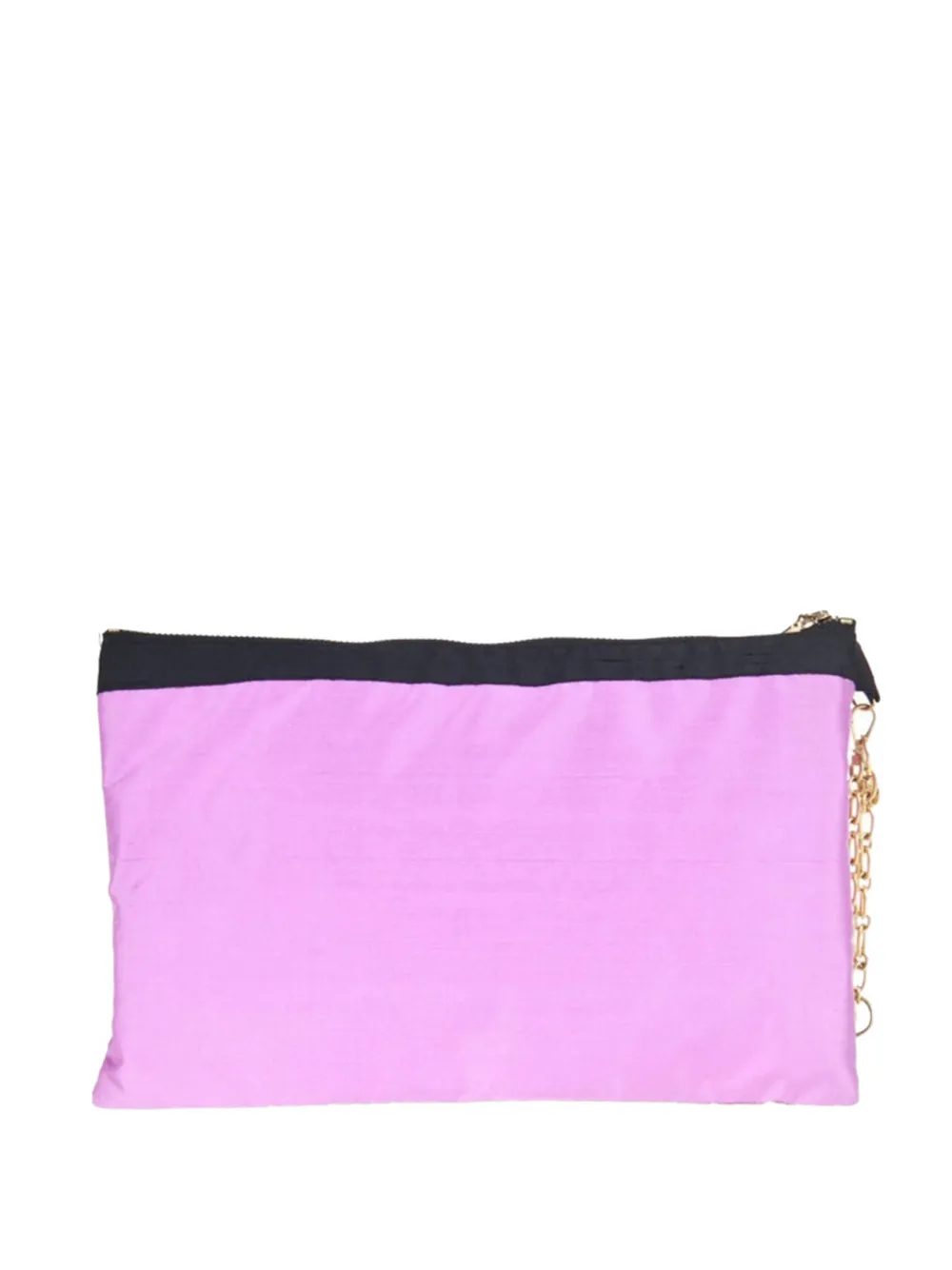 Patrizia Pepe chain-link clutch bag - Rosa