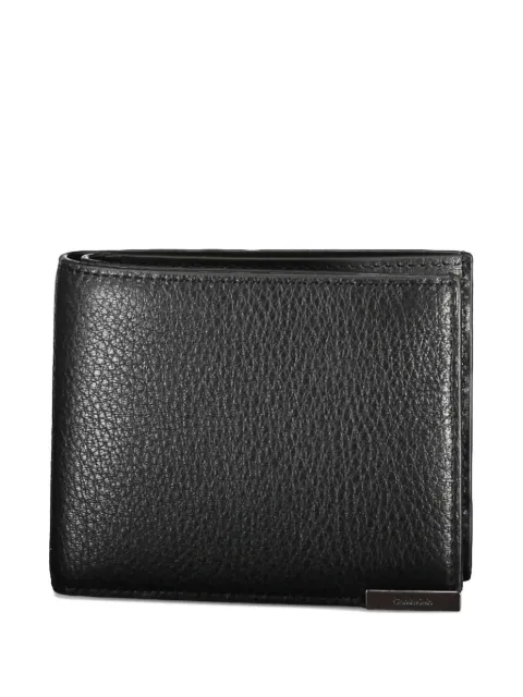 Calvin Klein pebbled-texture bifold wallet