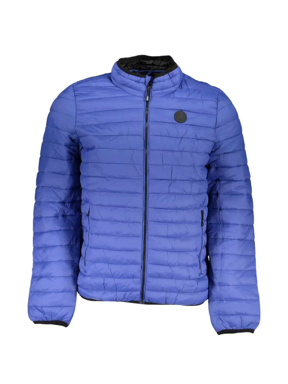 Gian Marco Venturi Vintage logo-patch padded jacket - Blu