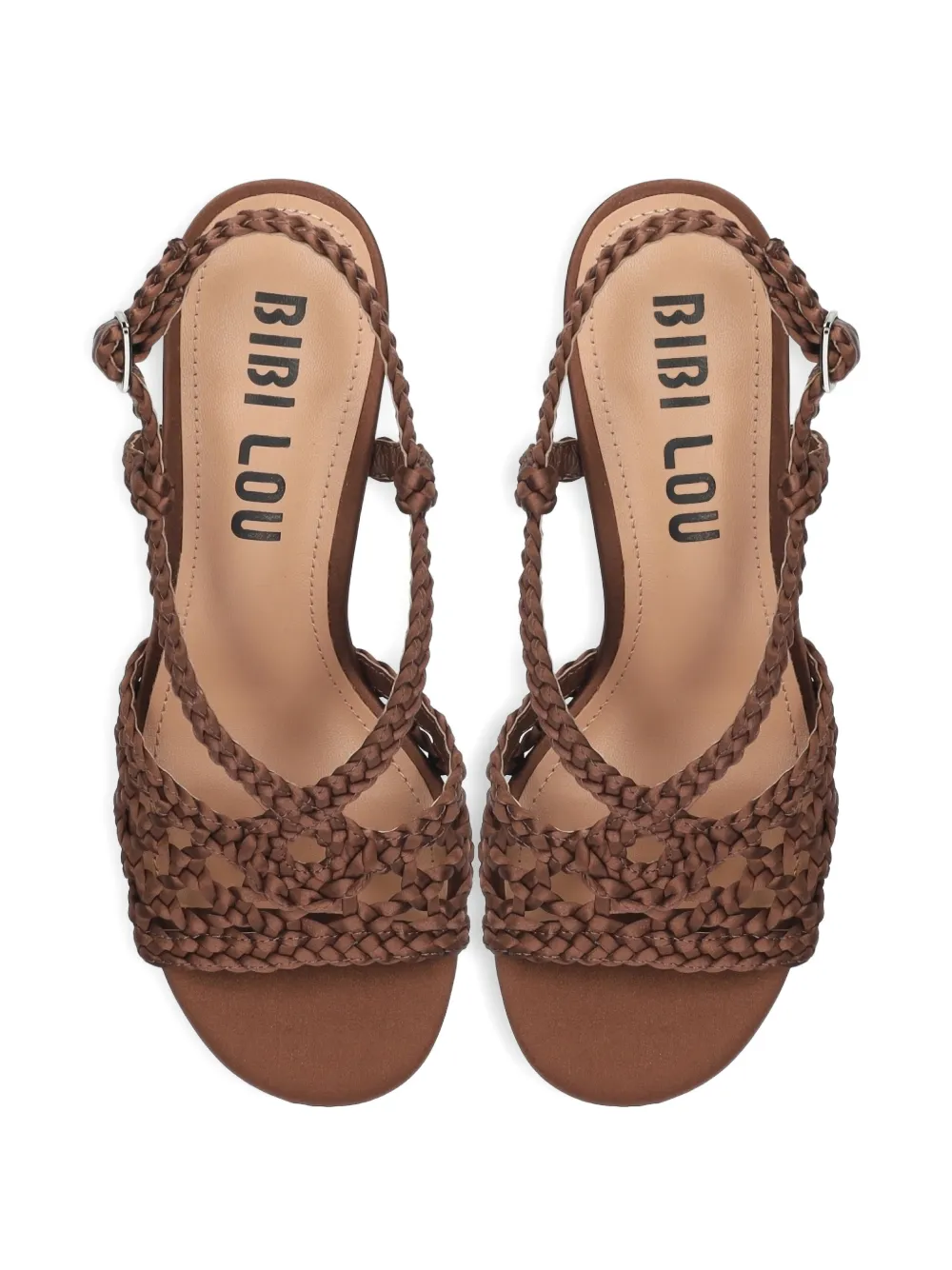 Bibi Lou woven-strap sandals Bruin