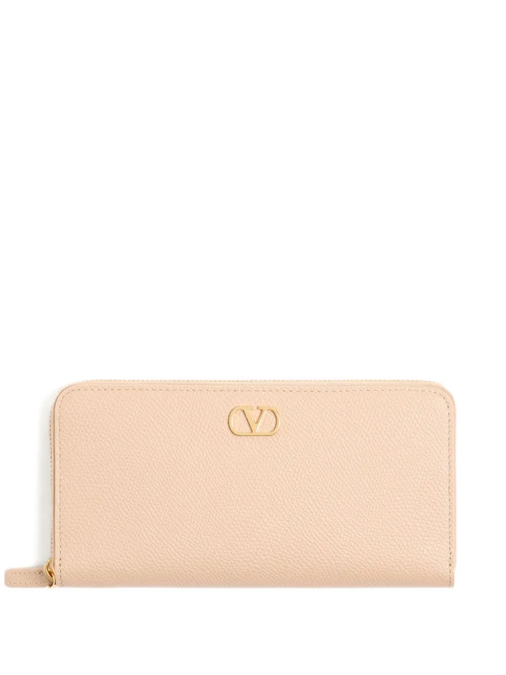 Valentino Garavani VLogo Signature zip wallet - Toni neutri