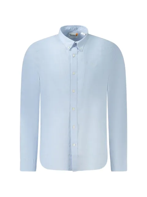 Timberland embroidered-logo button-down shirt