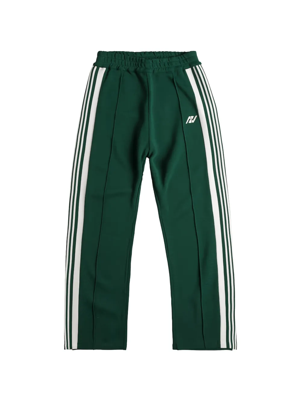 Autry side-stripe pintuck track pants - Verde