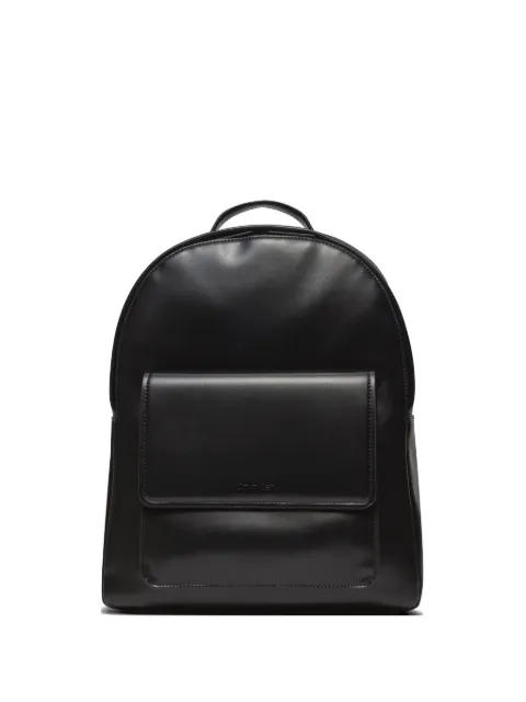 Calvin Klein logo-debossed smooth backpack