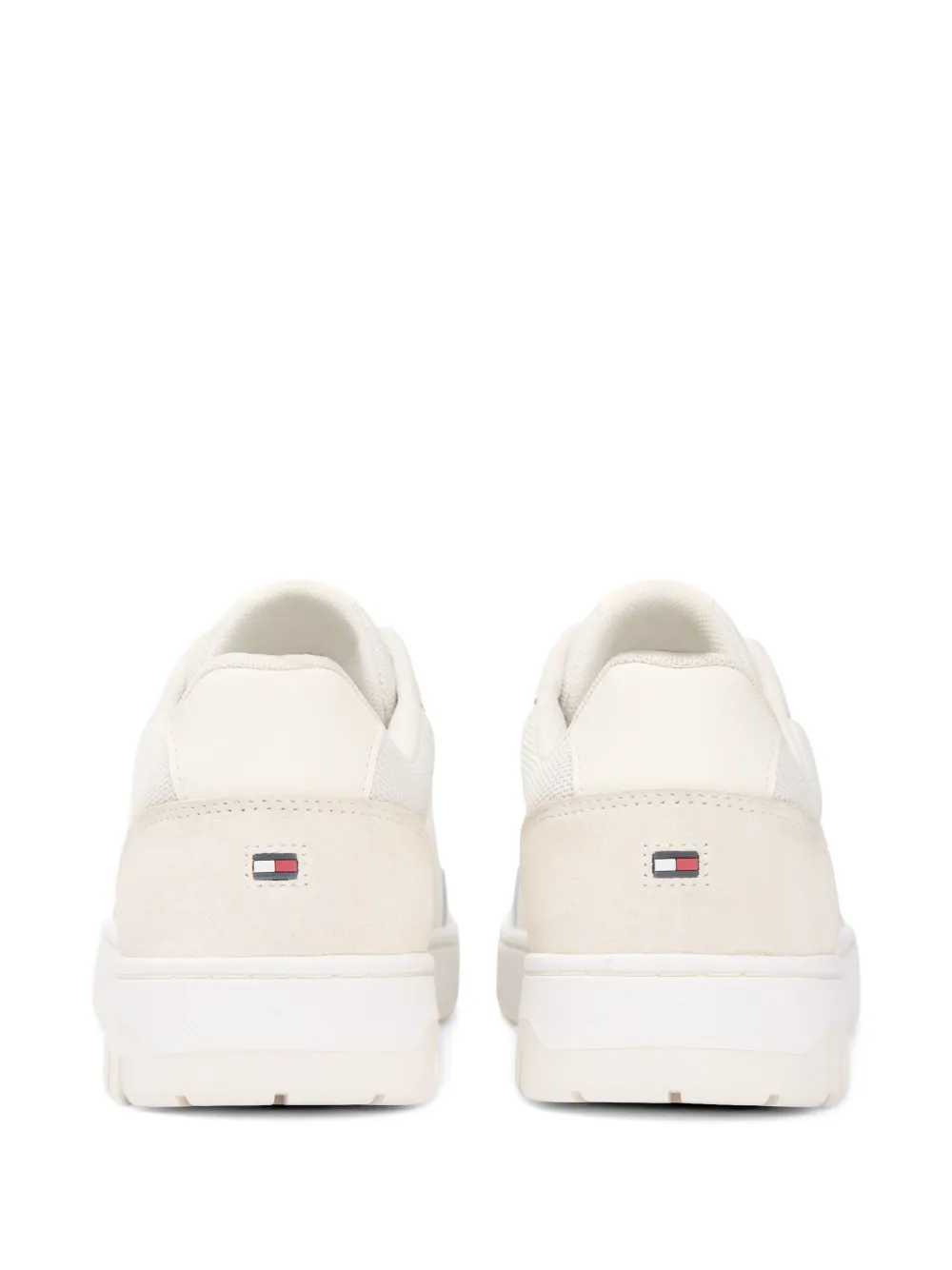 Tommy Hilfiger panelled lace-up sneakers Wit