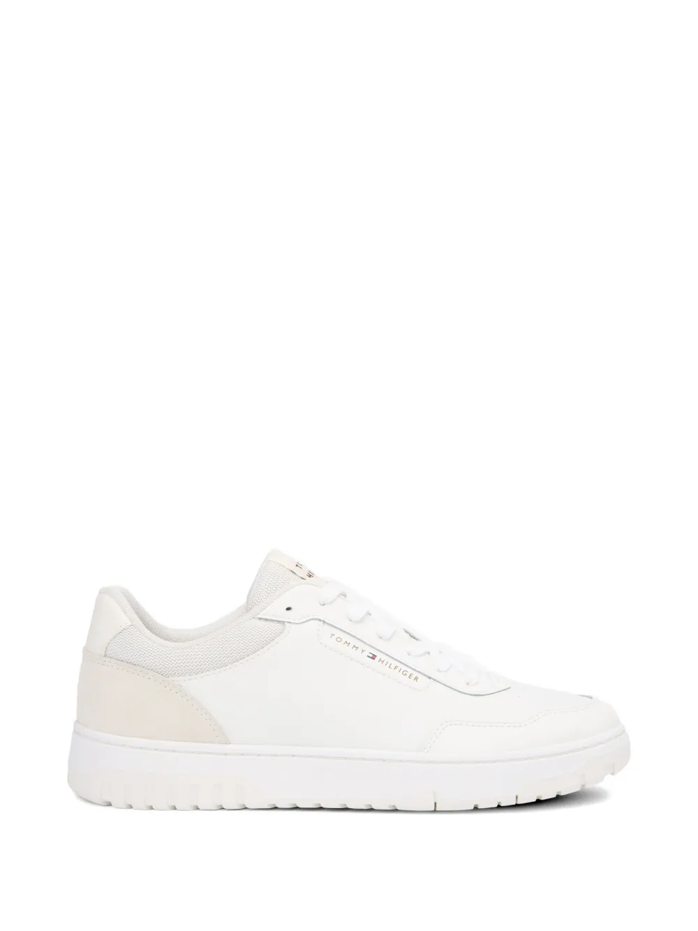 Tommy Hilfiger panelled lace-up sneakers - Bianco