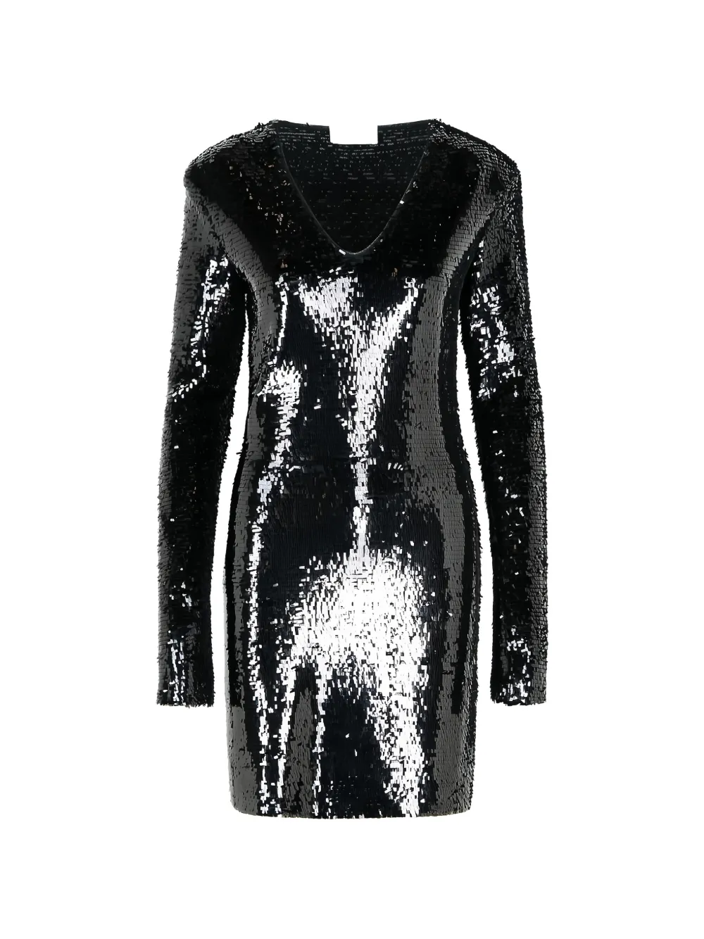 Max Mara sequin-embellishment mini dress - Black