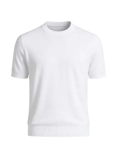 Peserico crewneck knitted cotton T-shirt