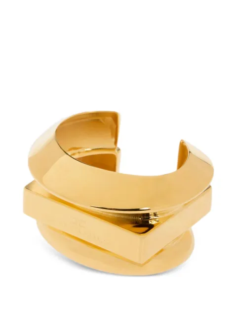 Elisabetta Franchi logo-detail cuff bracelet