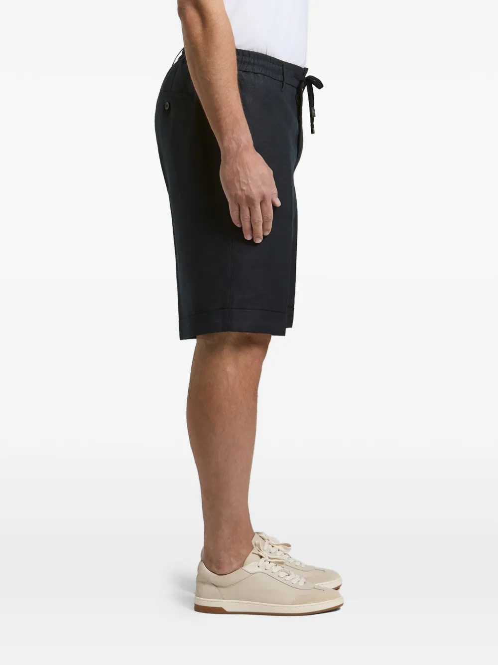 Peserico drawstring shorts - Blue