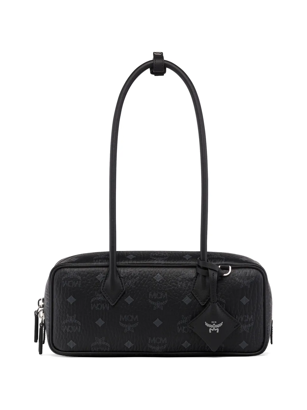 MCM Aren Visetos shoulder bag - Schwarz