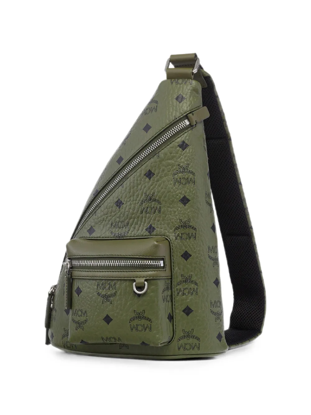 MCM Aren Visetos sling tas Groen