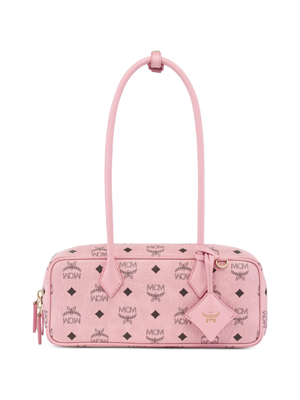 MCM Borsa a spalla Aren Visetos - Rosa