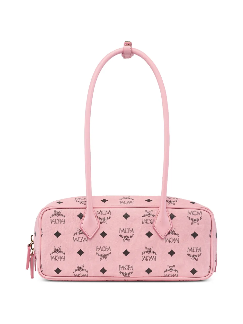 MCM Aren Visetos schoudertas Roze