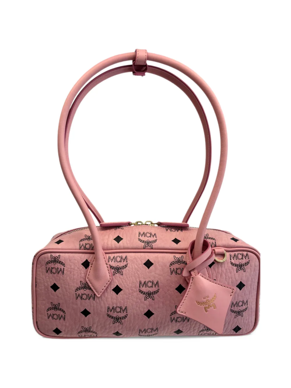 MCM Borsa a spalla Aren Visetos - Rosa
