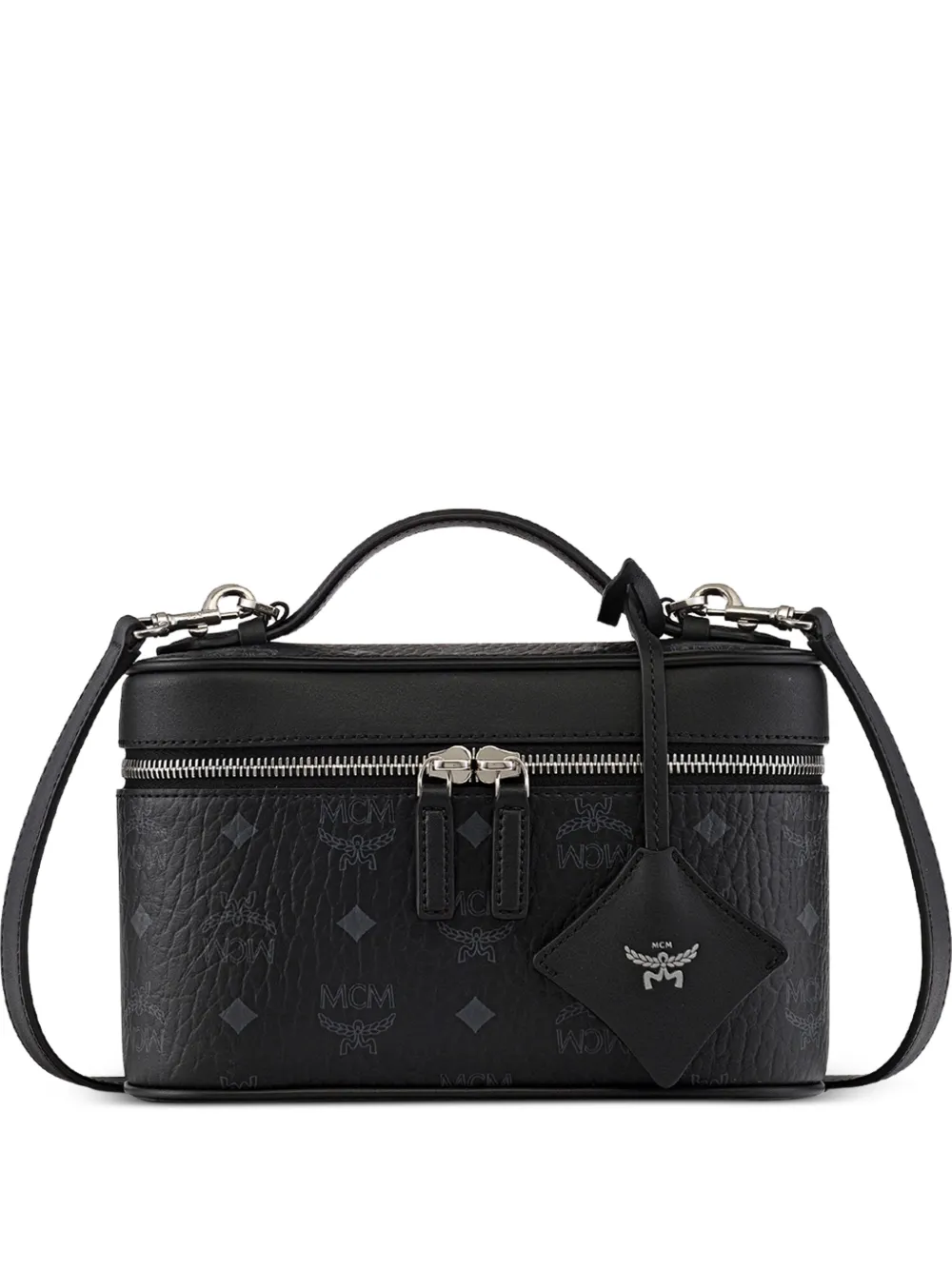 MCM Trousse Aren Visetos - Nero