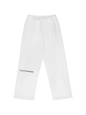 GOSHA RUBCHINSKIY Gosha Rubchinskiy x Adidas Track Pants | White