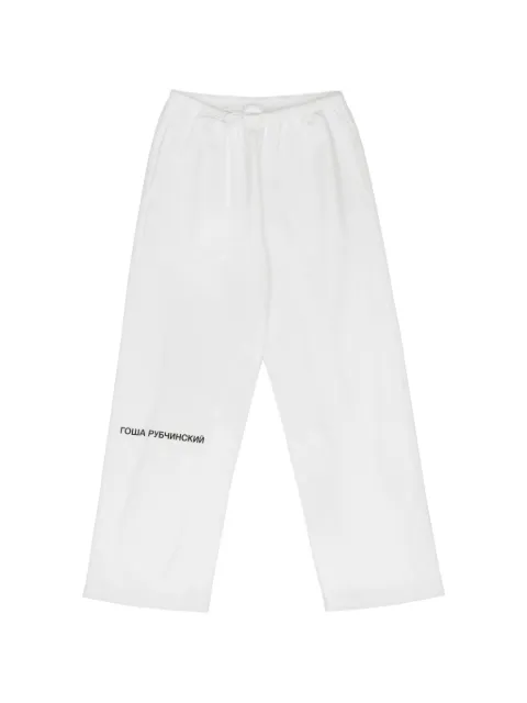 Gosha Rubchinskiy logo-print track pants