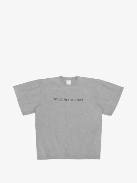 GOSHA RUBCHINSKIY t-shirt i oversize-modell