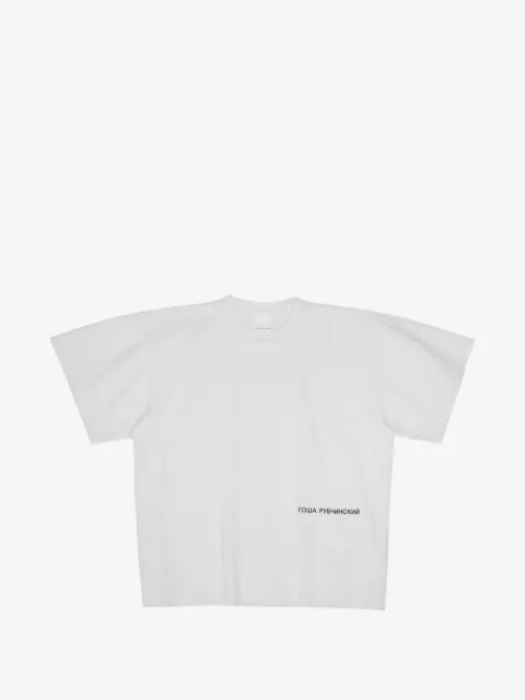 GOSHA RUBCHINSKIY logo-print T-shirt