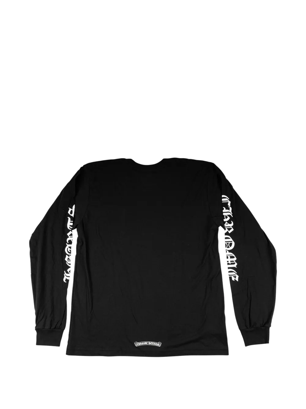 Chrome Hearts logo-detail long-sleeve T-shirt Zwart