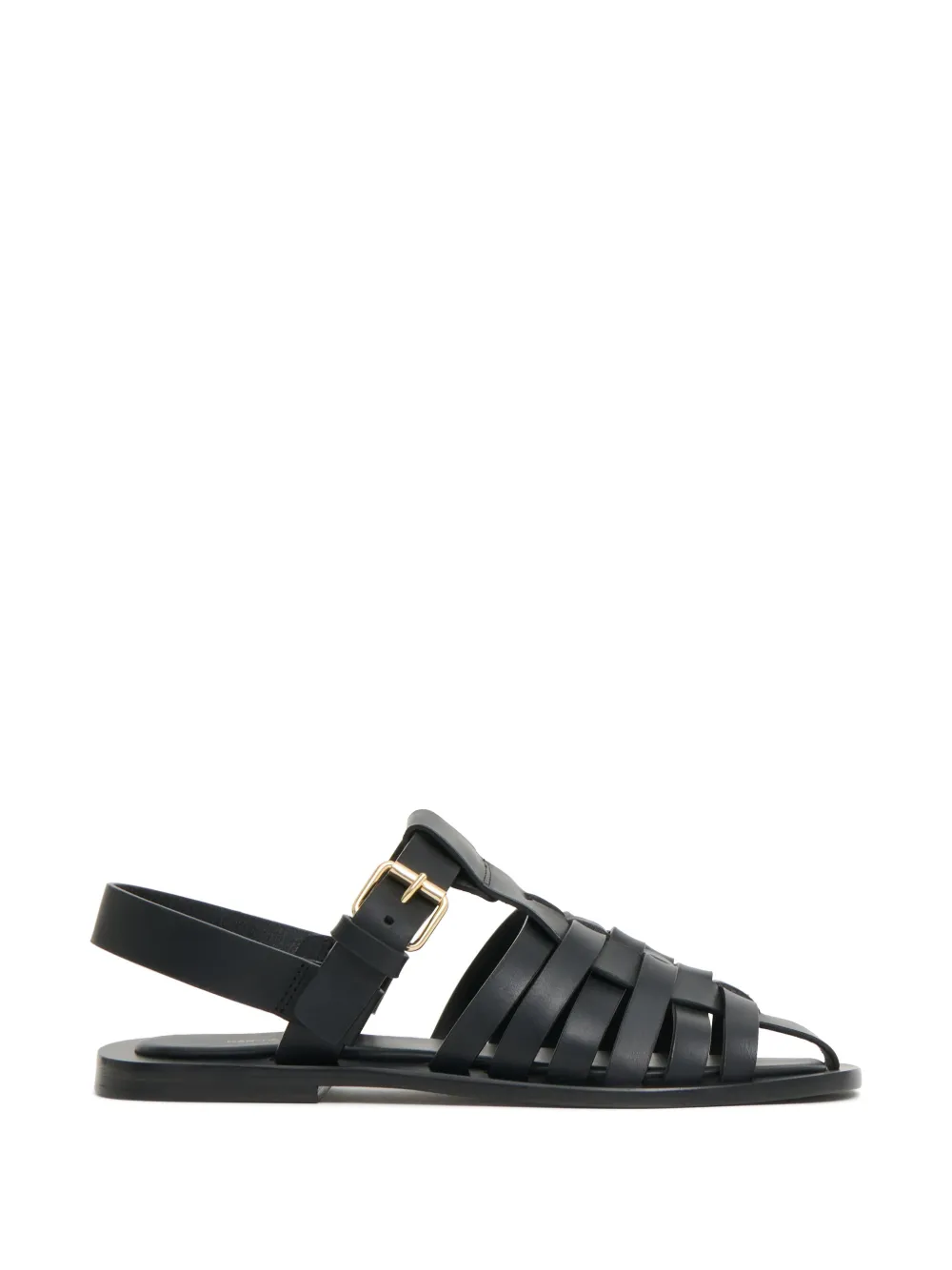 Mansur Gavriel Netta caged leather sandals - Nero