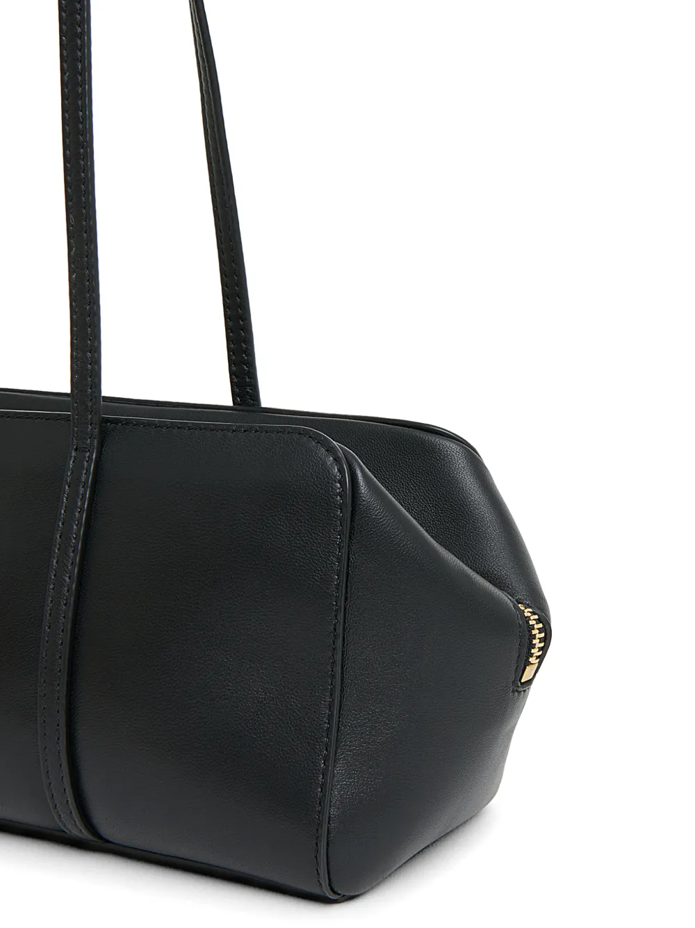 Mansur Gavriel Filo leren schoudertas Zwart