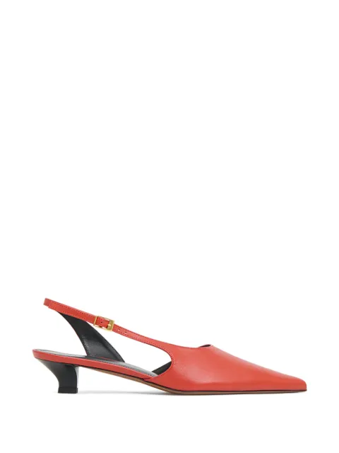 Mansur Gavriel Anna pointed-toe heeled pumps