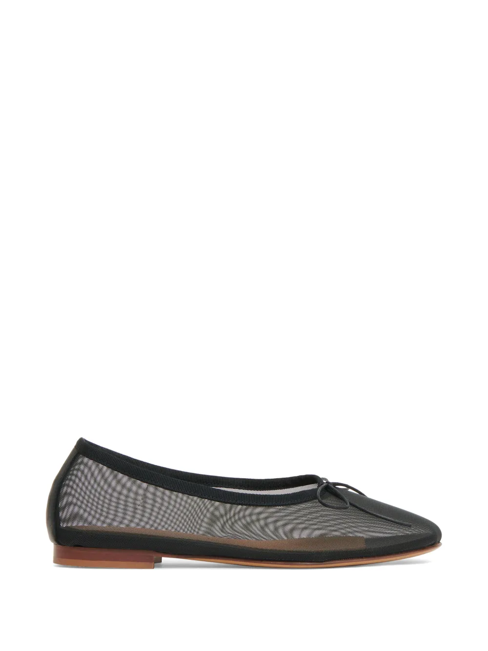 Mansur Gavriel Dream Ballerina mesh ballet flats - Nero