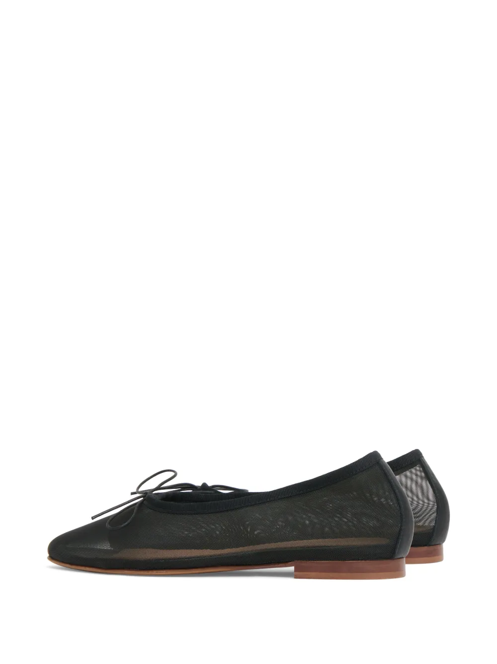 Mansur Gavriel Dream Ballerina mesh ballet flats Zwart