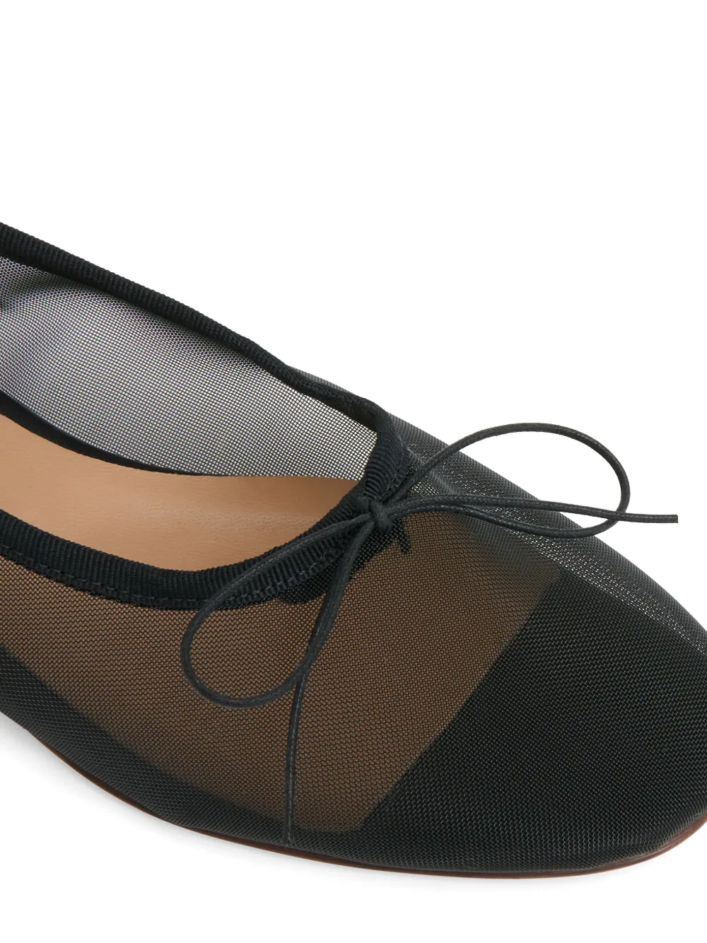 Mansur Gavriel Dream Ballerina mesh ballet flats Zwart