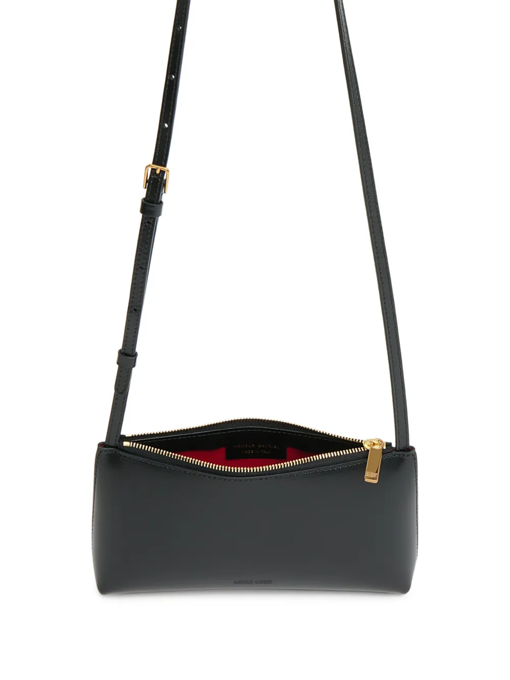 Mansur Gavriel Gaia kleine crossbodytas Zwart