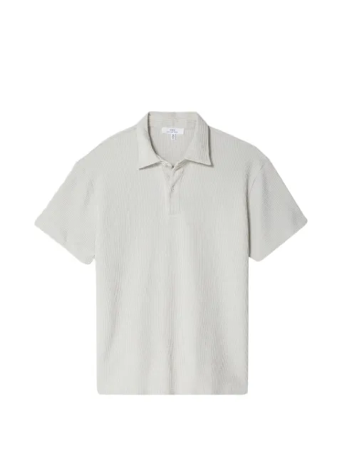 Save Khaki United waffle-knit polo shirt
