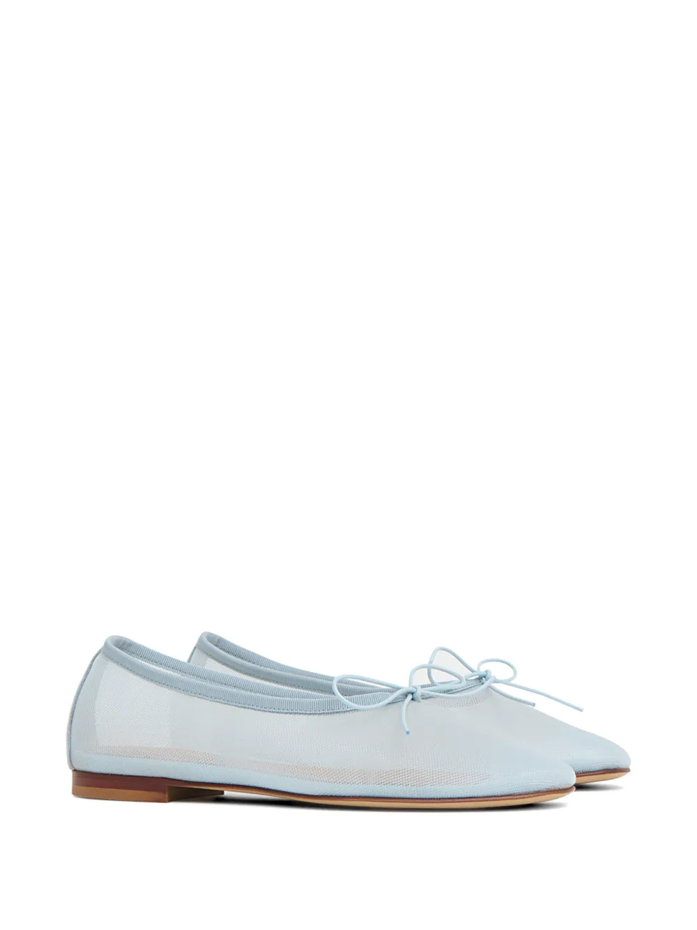 Mansur Gavriel Dream ballerina's met mesh Blauw